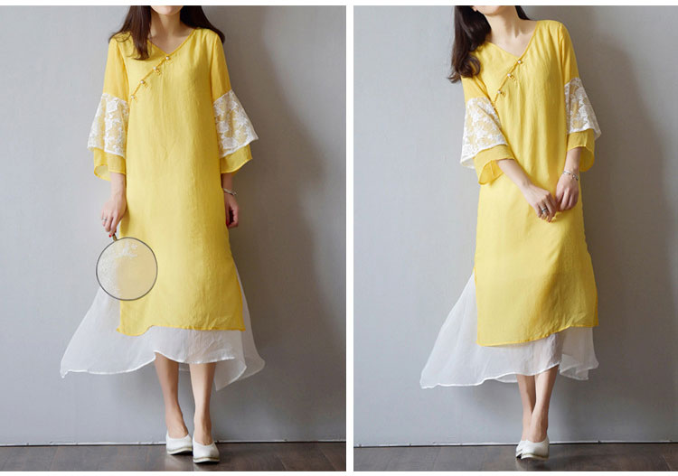 zen & tea midi dress