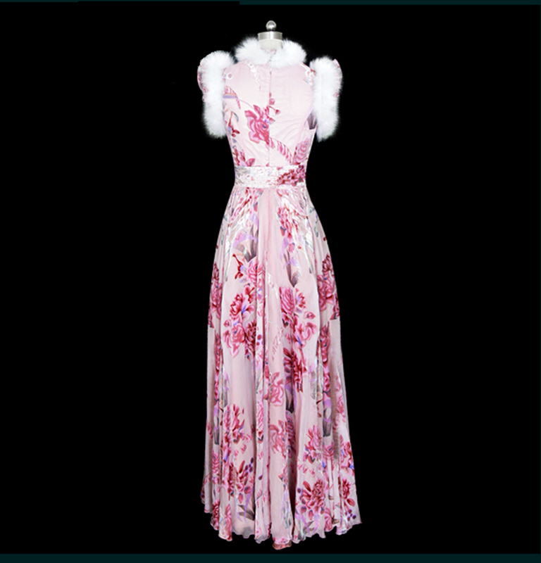 purple dancing dress
