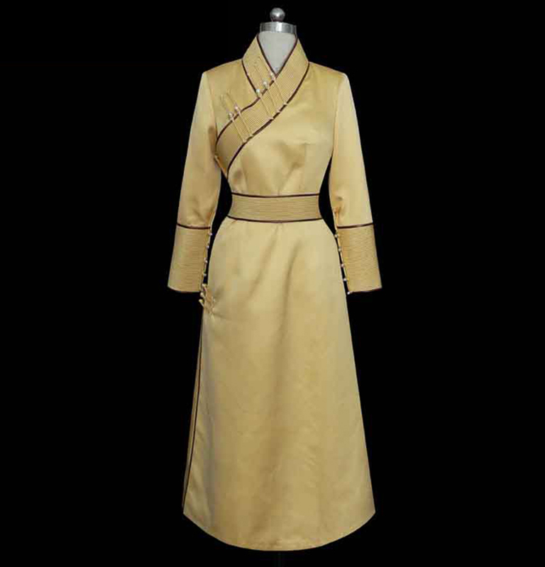 Dark yellow chothing