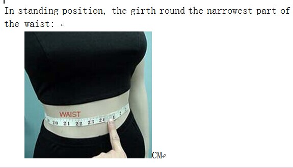 waist size