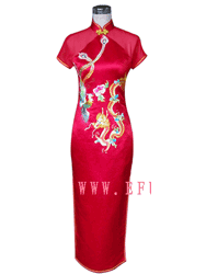 Embroidery cheongsam SQE57
