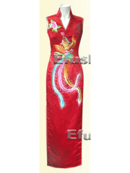 Embroidery cheongsam SQE67