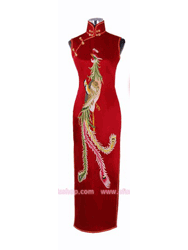 Embroidery cheongsam SQE27