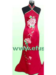 Embroidery cheongsam SQE68